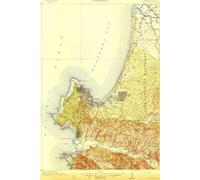 Monterey California Map Journal: Vintage Map Notebook