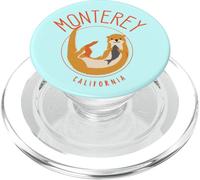 Monterey California Sea Otter design PopSockets PopGrip for MagSafe