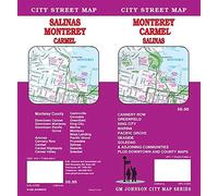 Monterey / Carmel / Salinas, California Street Map