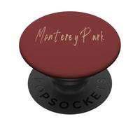 Monterey Park California Vintage elegant design PopSockets Adhesive PopGrip