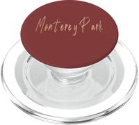 Monterey Park California Vintage elegant design PopSockets PopGrip for MagSafe