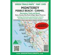 Monterey - Pebble Beach - Carmel, Ca Map (Green Trails Maps, 1240S)