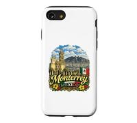 Monterrey Mexico Cerro de la Silla Vintage Travel Souvenir Case for iPhone SE (2020) / 7/8