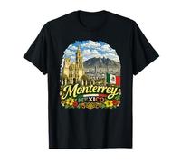 Monterrey Mexico Cerro de la Silla Vintage Travel Souvenir T-Shirt