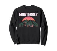 Monterrey Mexico Retro Travel Cerro de la Silla Mexicano Mex Sweatshirt