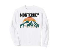 Monterrey Mexico Retro Travel Cerro de la Silla Mexicano Sweatshirt