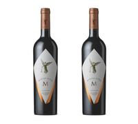 Montes Alpha M Red Blend | Colchagua Valley Chile | Apalta Vineyard | 2 x 75cl | 14.5% ABV | Vegan Fine Red Wine