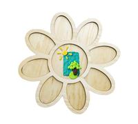 montesri Sand Tray - Wooden Sensory Board, Unique Pattern Learning Toy | Educational Writing Practice Tool, Fine Motor Skills Development Teaching, Tactile Tracing Aid For Preschool Kids Use
