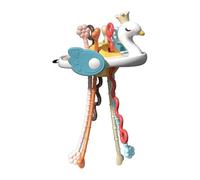 Montessori Baby Toy, Infant Sensory Toys Pull String Activity Toys Silicone Toys Sensory Teething Toy Activity Grasping Toys Early Learning Toy Perfect for Boys and Girls