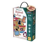Montessori Baby Wood Animal Fun Toy Zabawka