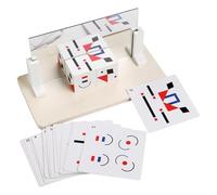 montessori binomial Cube AkJ197 (White, 18x9x8.7cm)