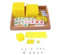 Montessori Decimal Bank Game Card Set,Decimal Bank Game, for Developing Computational Ability Thinking
