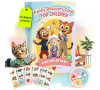 Montessori Discovery Cards for Kids, 50 Screen-Free Indoor Activities