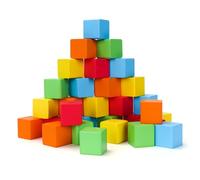 Montessori Educational Toys for 1-2-3-5 Year Olds Boys Girls, 30PCS Wooden Number Building Blocks Preschool Learning Toddler Toys Gifts Math Puzzle Games Stacking Toys 12-18 Months with Storage Bag