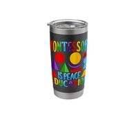 Montessori is Peace Education Design Stainless Steel Insulated Tumbler