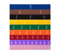 Montessori Math Magnetic Tiles Classroom Essentials Foam Tiles for Kids to Learn Fraction Equivalence and Math manipulatives Great Learning Resources for The Homeschool Curriculum