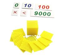 Montessori Mathematics Game - Mathematics Bank Game - Decimal System and Banking Tools