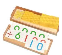 Montessori Maths Bank Game Decimal System and Banking Games for Four Fundamental Operations Specialised TeachingCounting 1-1000