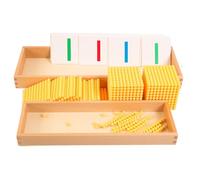 Montessori Maths Materials - Maths Decimal System Banking Game - Montessori Early Learning Tool