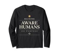 Montessori Mom Gentle Parenting Mindful Intentional Learning Long Sleeve T-Shirt