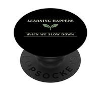 Montessori Mom Gentle Parenting Mindful Intentional Learning PopSockets Adhesive PopGrip