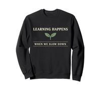 Montessori Mom Gentle Parenting Mindful Intentional Learning Sweatshirt