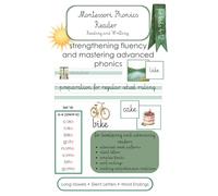 Montessori Phonics Reading Series - Green Level: Advanced Reading Practice with Long Vowels, Silent E, R-Controlled Sounds & Word Endings