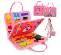 Montessori Sensory Toys for 1-2-3 Year Old Toddler - Kids Busy Board for 12-36 Month Baby Boys Girls Gift for 1-3 Baby Activity Games Learning Educational Toys for 1-4 Year Olds Gifts for 1-4 Toddlers