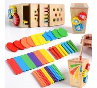 Montessori Toys 1+ Year Olds, Color Sorting Toys, Sensory Toys for Toddlers