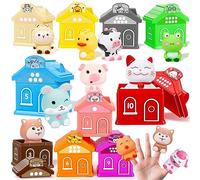 Montessori Toys for 1 2 3 Year Olds Boys Girls, CRIOLPO Farm Animals Toddler Stacking Counting Matching & Sorting Educational Toys for Babies Gifts for Kids Age 1 2 3