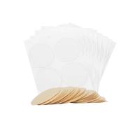 Montesy 100Pieces Aluminum Foil Pods Covers Foil Lid Coffee Sealers Sealing Film Power Cup Stickers Paper Filter Cover Set