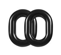 Montesy 1Pair Ear Pad Replacement Protein Leather Earpads Ear Cushions Sponges Covers Earmuffs for Headphones