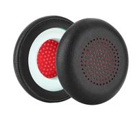 Montesy 1Pair Earpads Protein Leather Ear Pad Ear Cushions Cover Memory Foam Earmuffs for HC5 HC6 Headsets