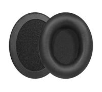 Montesy 1Pair Earpads Protein Leather Ear Pad Ear Cushions Cover Memory Foam Earmuffs for Headsets