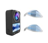 Montesy 2 Pack Shockproof High Transparency Lens Shell Protector Shield Suitable for 360 Cameras Scratchproof Waterproof Cover