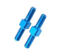 Montesy 2 Pieces Rod Linkage 3x18mm Aluminum Turnbuckles Ideal For Remote Control Car Modifications