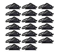 Montesy 20x Professional E Track Cargo Clips Secure Locking Design None Tools Needed for Vehicle Management Fleet Vehicles Trailer Tie Down Clamps