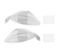 Montesy 2PCS Lens Protectively For 360 Panoramic Camera High Light Transmission Scratch Resistant Protective Cover With Waterpro