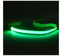 Montesy 4Pcs LED Dog Leash Rechargeable Waterproof Nylon with Padded Handle for Night Walking Glow in Dark for Pet