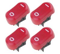 Montesy 4Pcs Replacement Vacuum Switches Motor Power Supply Switches Button Easy Installation Vacuum Accessori