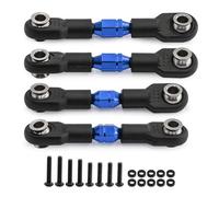 Montesy 4pcs Turnbuckles Links Alloy Turnbuckle Shaft Links Rod Linkage For Remote Control Model Cars