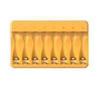 Montesy 8 Slot Type C Quick Battery pack For 1.2V Batteries Batteries With Intelligent LED Indicators
