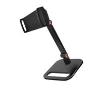 Montesy Adjustable Aluminum Portable Monitor Stand For 4.7inch-18inch Screens Phones/Tablets With 360Rotation & AntiSlip Base