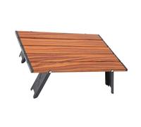 Montesy Aluminum Folding Table With Scratch Resistant Finish For Garden Cooking Camping Hiking Picnics Quick Setups In 10 Second