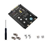 Montesy Double Mode B Key and mSATA to SATA3.0 Adapter Converter Conversion Card for Solid Disk Drives