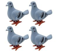 Montesy Doves Windup Toy For Kids Realistic Clockworks Bird Educational Doves Fun Windup Toy or Boys And Girls Room Decors 4PCS