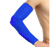 Montesy Elbow Sleeve Flexible Elbows Brace Adjustable Arm Brace Spandex Texture for Tennis Golfers Men Women