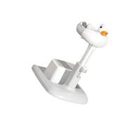 Montesy Foldable Baby Bath Adjustable Shower Stand Portable for Toddler 6 Months and Up Nonslip Design with Stool