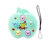 Montesy Hammering Pounding Toy Handhold Whack-a-mole Keychain for Adult Hand-eye Coordination Toy