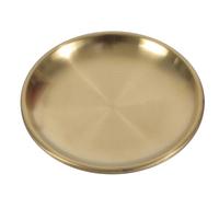 Montesy Large Capacity Dogs Bowl Flat Stainless Steel Bowl Cats Feeding Antiskid Bowl for Small Media Large Dogs